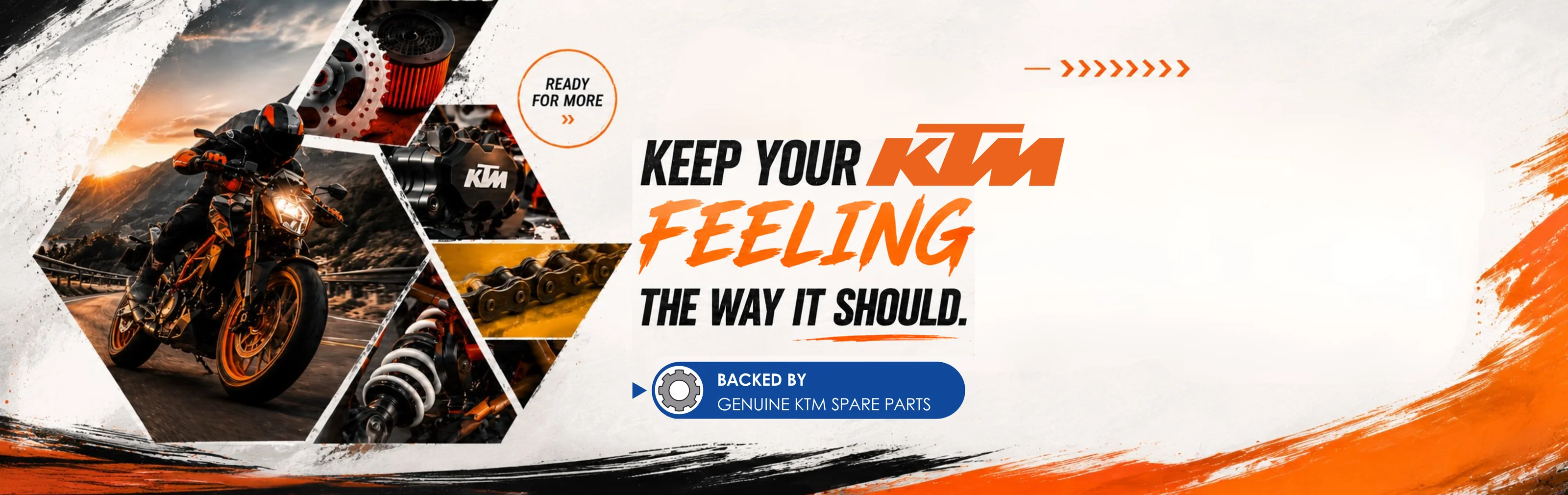 Ride Hard With Genuine Spares